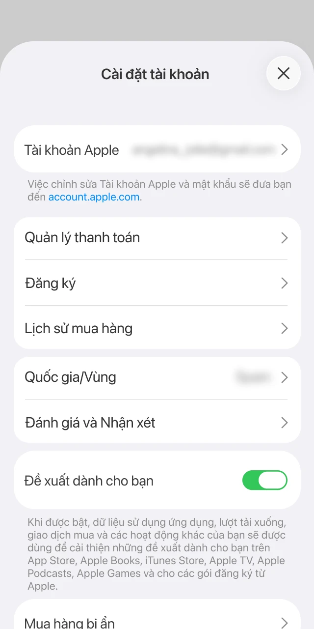 Nhập thông tin cần thiết.